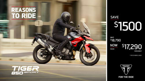 Triumph tiger 850 deals